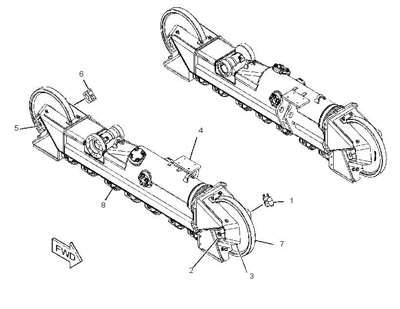UNDERCARRIAGE GP 2483968 CAT