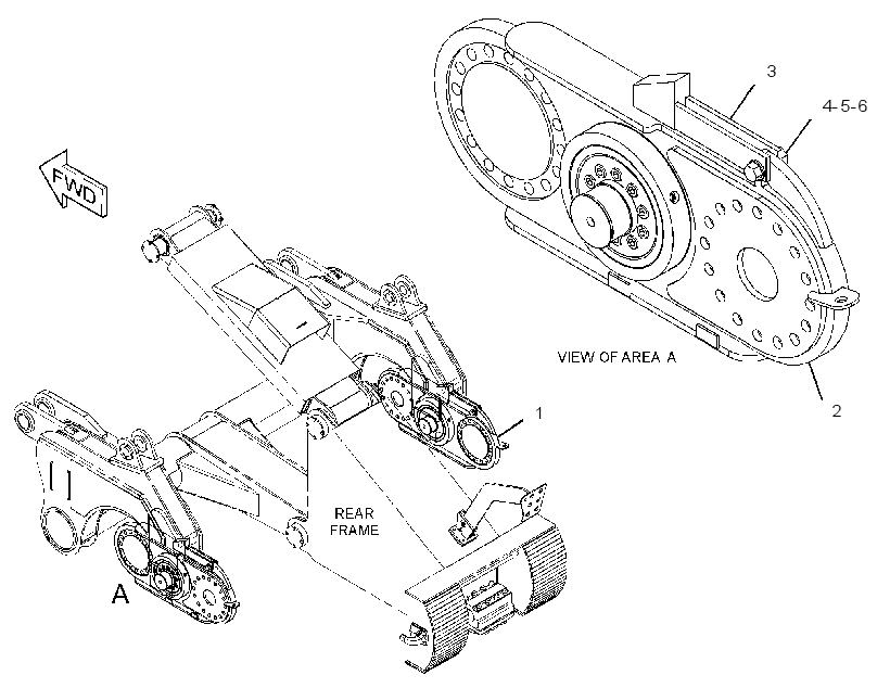 AXLE GP-OSCILLATING 3312627 CAT