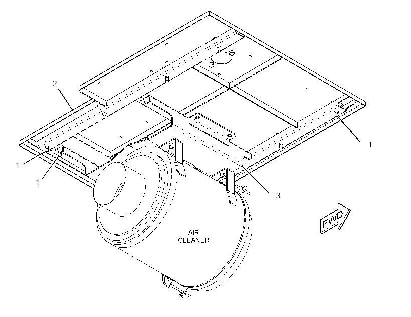COVER GP-HOOD 3301434 CAT