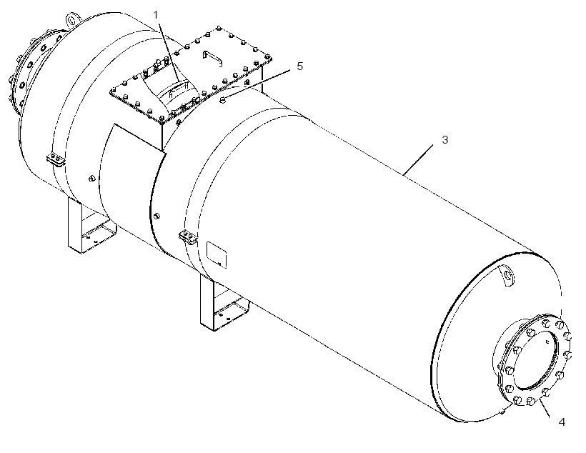 MUFFLER & CONVERTER GP 3329333 CAT
