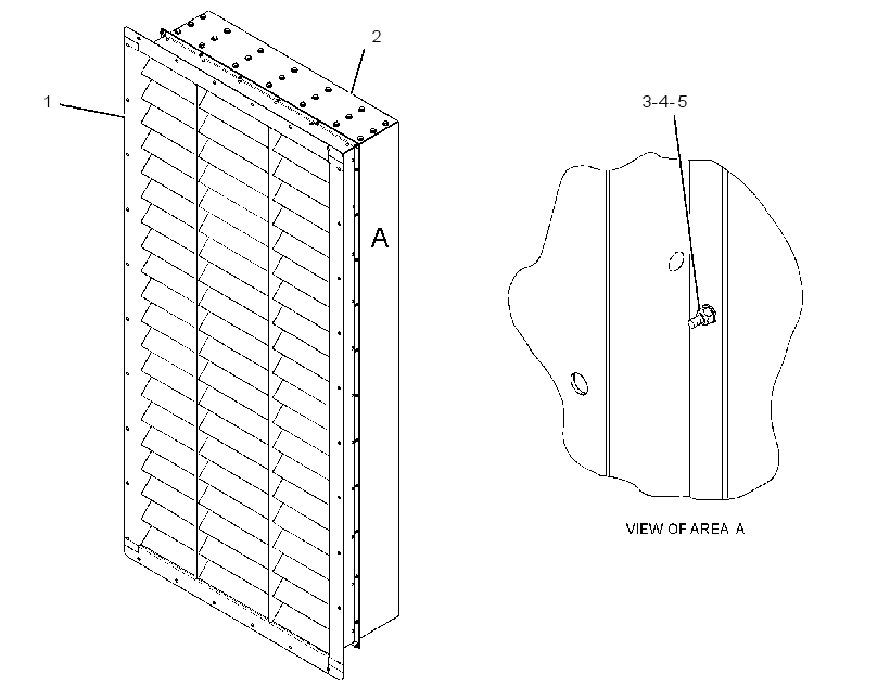 LOUVER GP 3227922 CAT