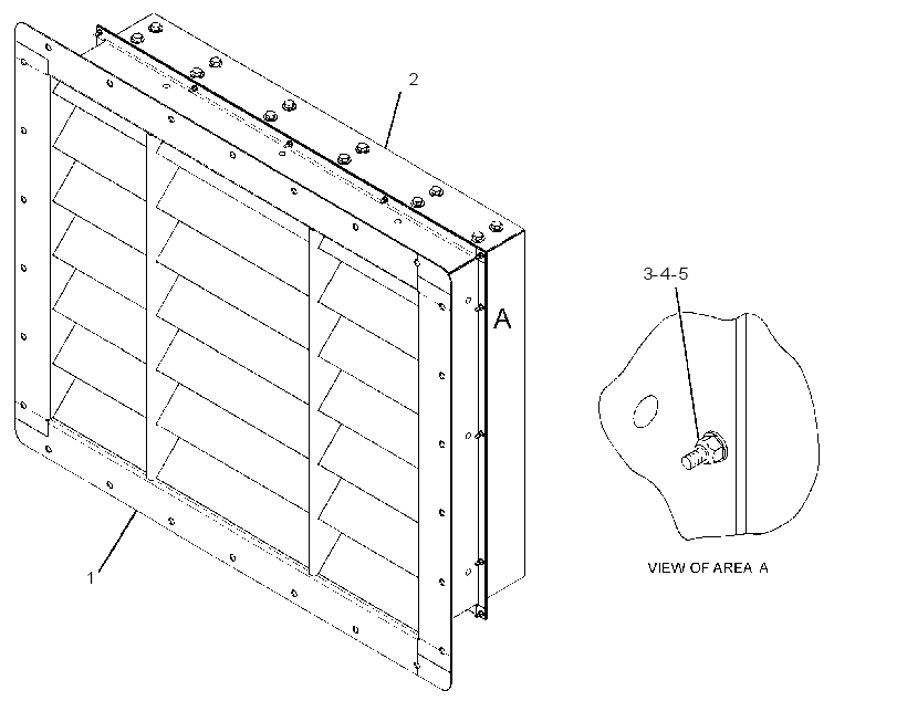 LOUVER GP 3227923 CAT