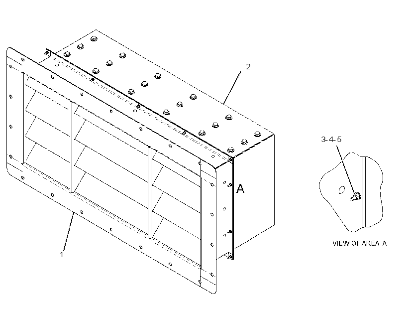 LOUVER GP 3227924 CAT