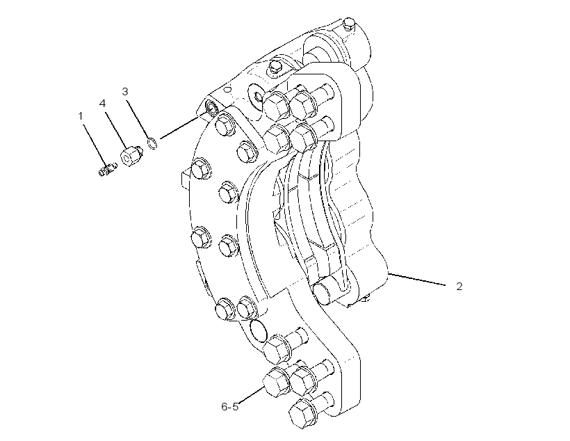 BRAKE GP-HYD CALIPER SERVICE 3312681 CAT