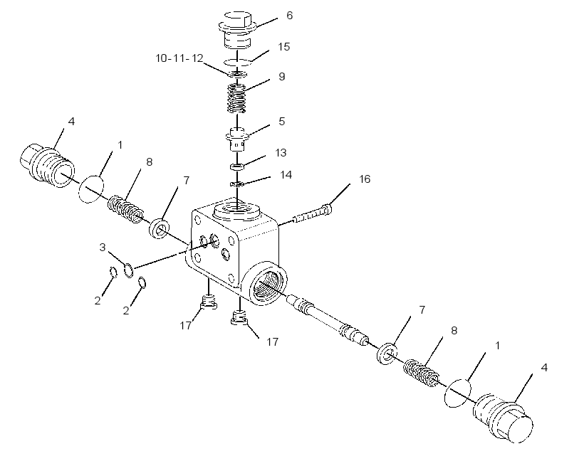 VALVE GP-FLUSHING 3321059 CAT