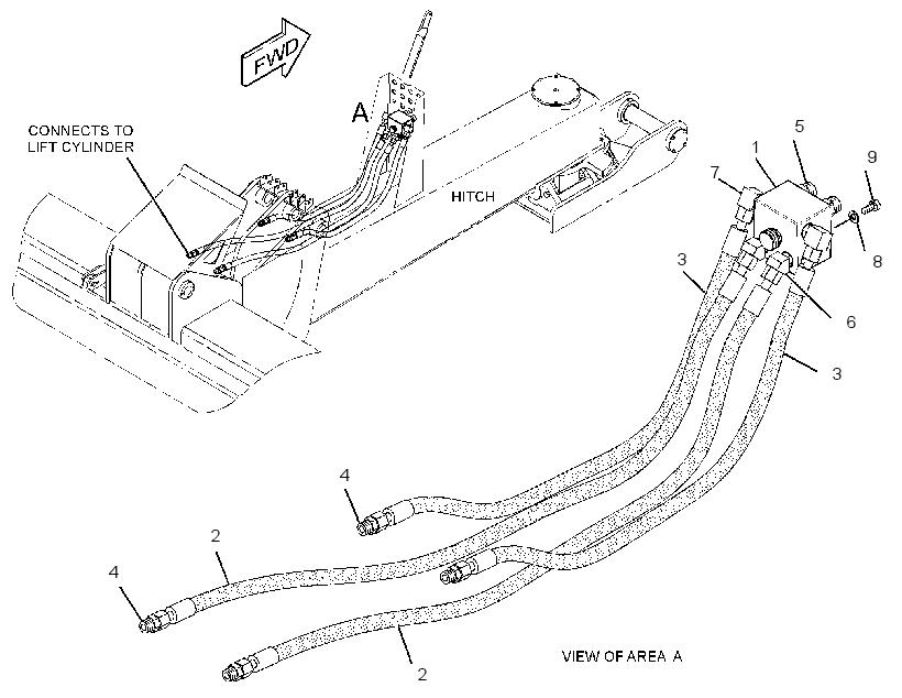 LINES GP-BOWL CYLINDER 3342688 CAT