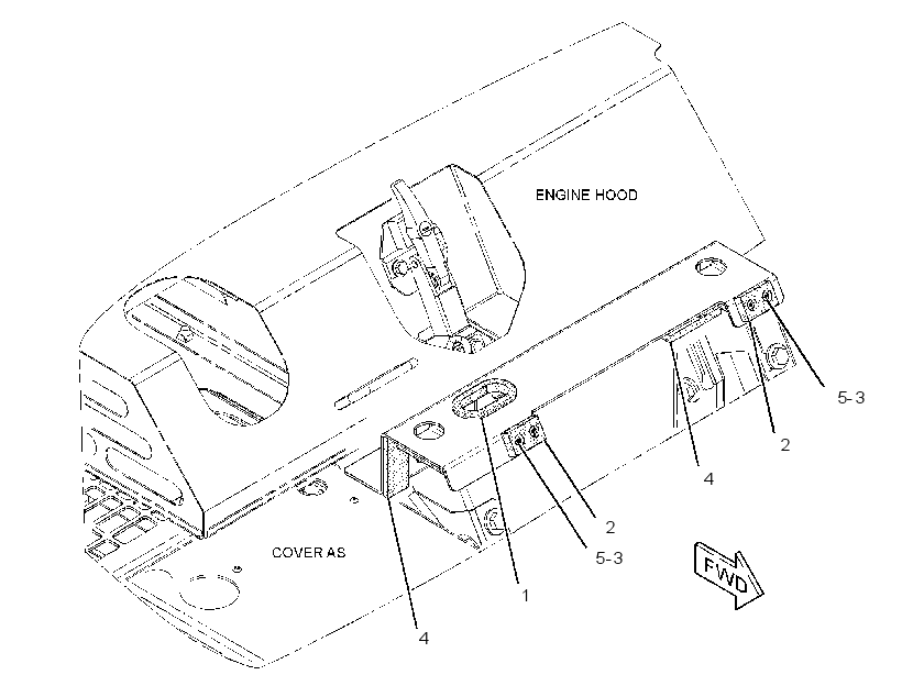 COVER AS-ACCESS 3397286 CAT