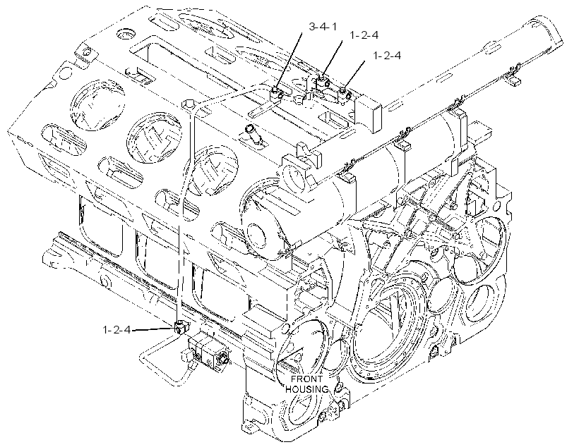 FASTENER GP-FUEL INJ LINES 3355582 CAT