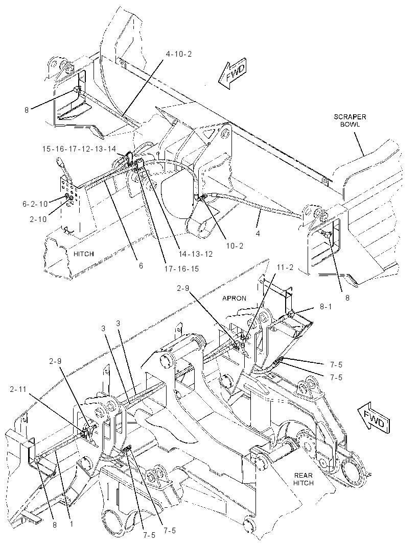 LINES GP-BOWL CYLINDER 3342684 CAT