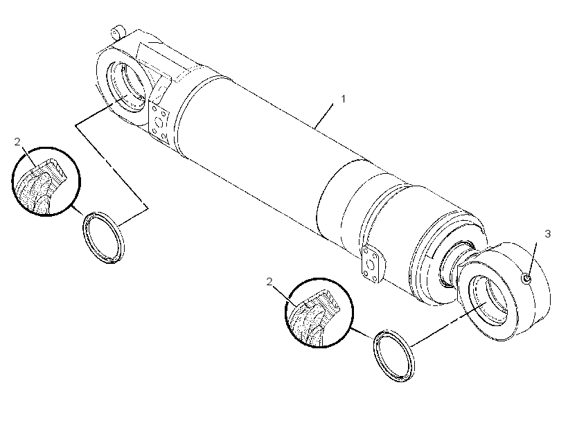 CYLINDER & SEAL GP-OFFSET 2742750 CAT