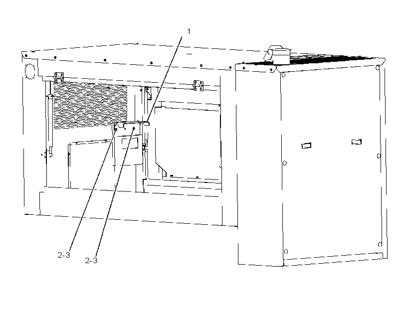 Крепление коробки 3204735 CAT