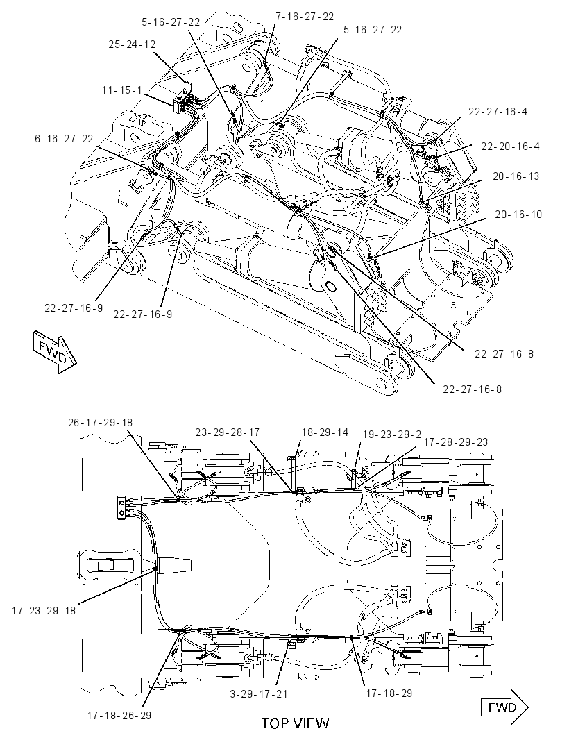 Трубопроводы смазки 3181908 CAT