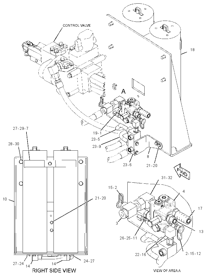 ACCUMULATOR & MTG GP-BRAKE 2747854 CAT