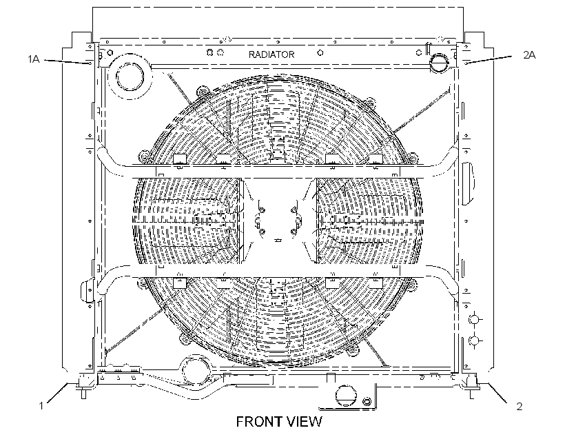 BAFFLE GP-RADIATOR 3340713 CAT