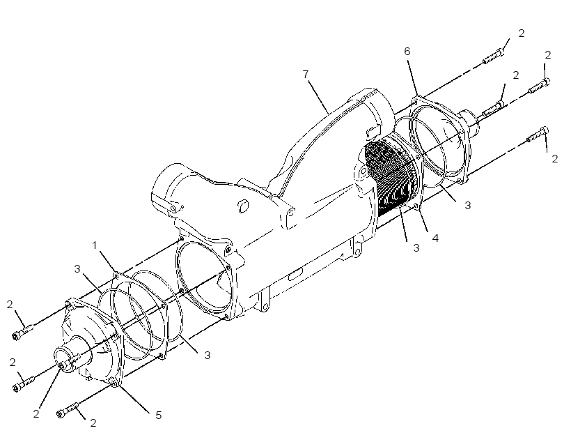 AFTERCOOLER GP 3263295 CAT