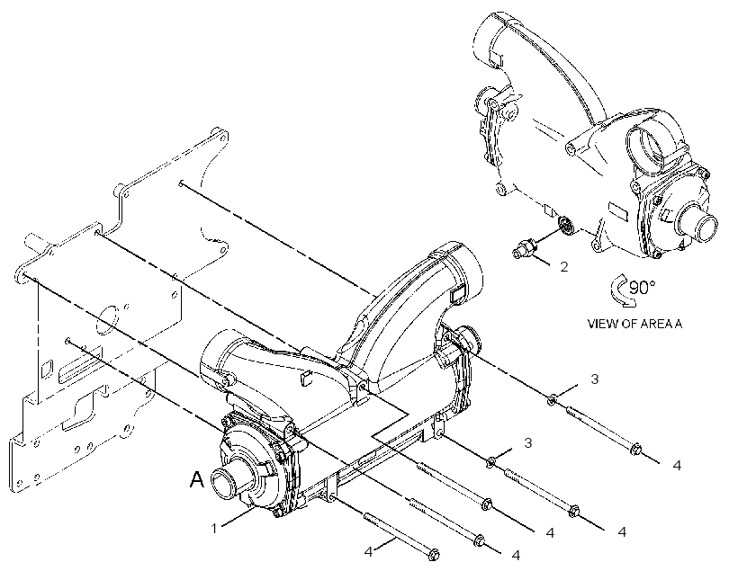 AFTERCOOLER & MOUNTING GP 3302979 CAT