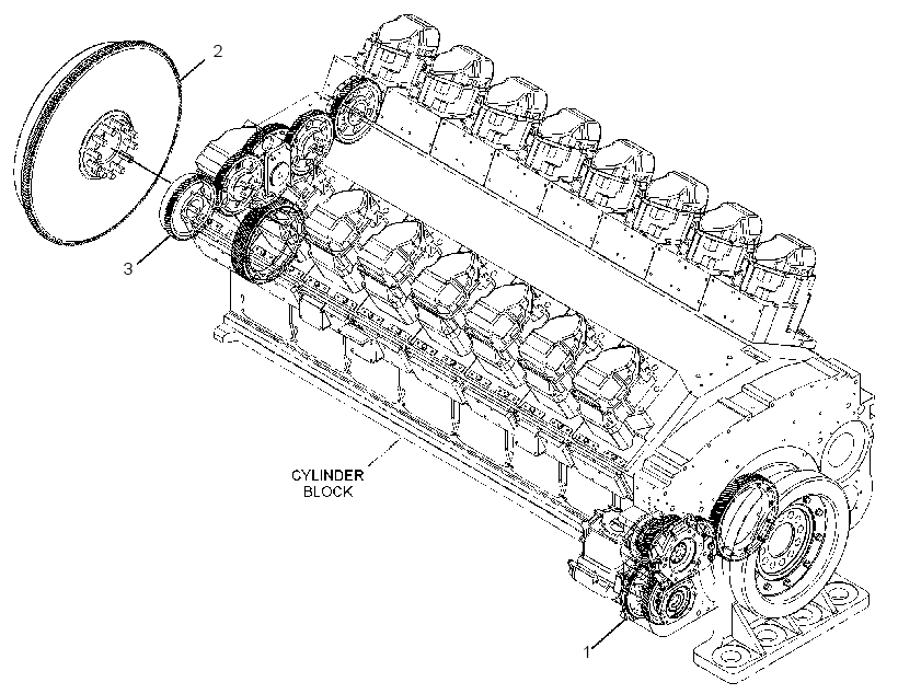 CONVERSION AR-CRANK ROTATION 3379957 CAT