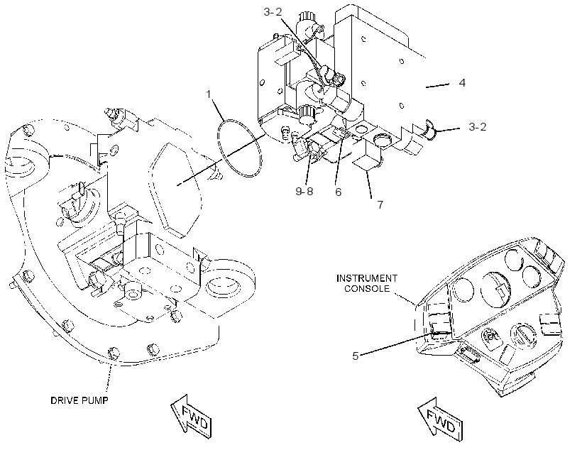 PUMP & MTG GP-VIBRATORY 3427932 CAT