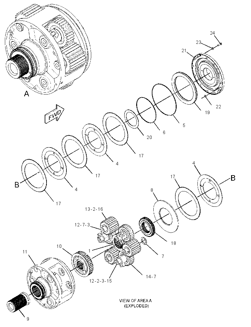 PLANETARY GP-TRANSFER GEAR 3274603 CAT