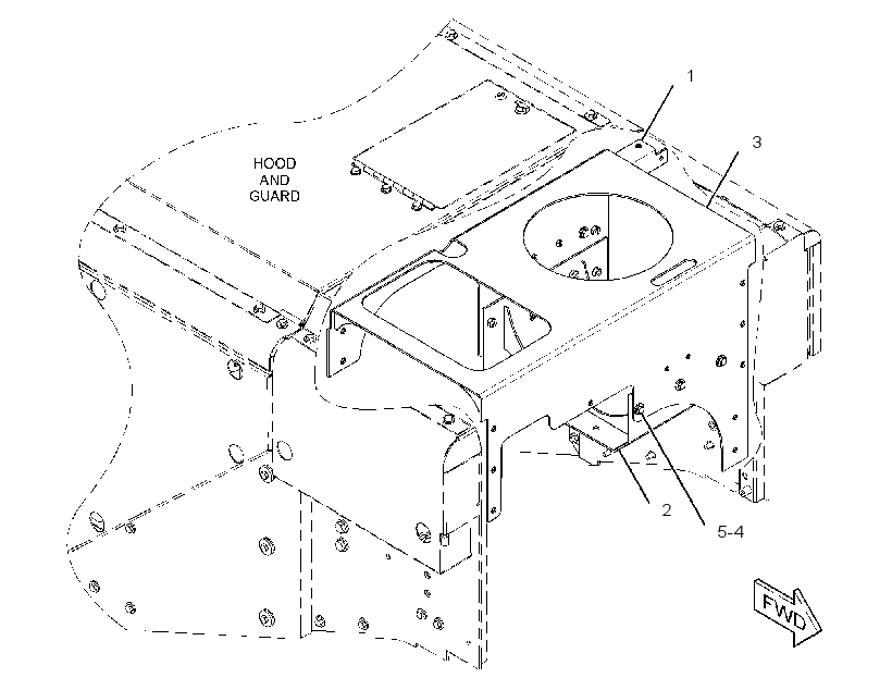SUPPORT GP-AIR INLET 3380825 CAT