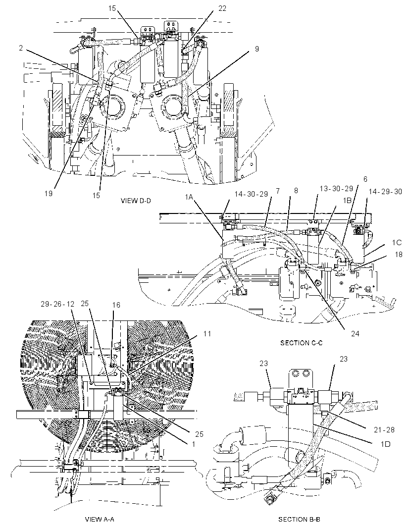 FILTER & LINES GP-CASE DRAIN 2367781 CAT
