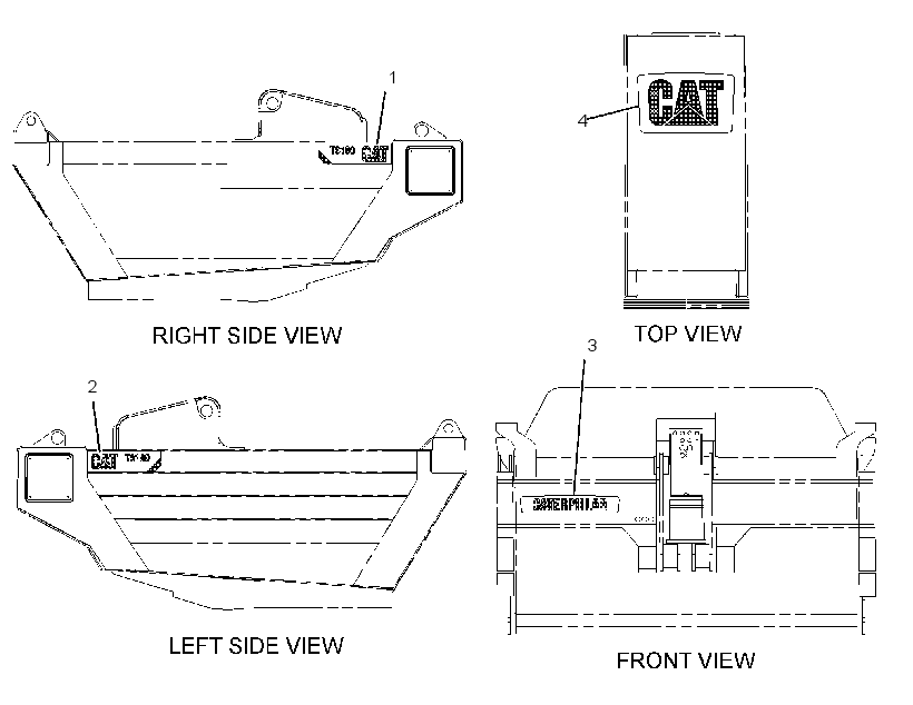Плёнка 3351804 CAT