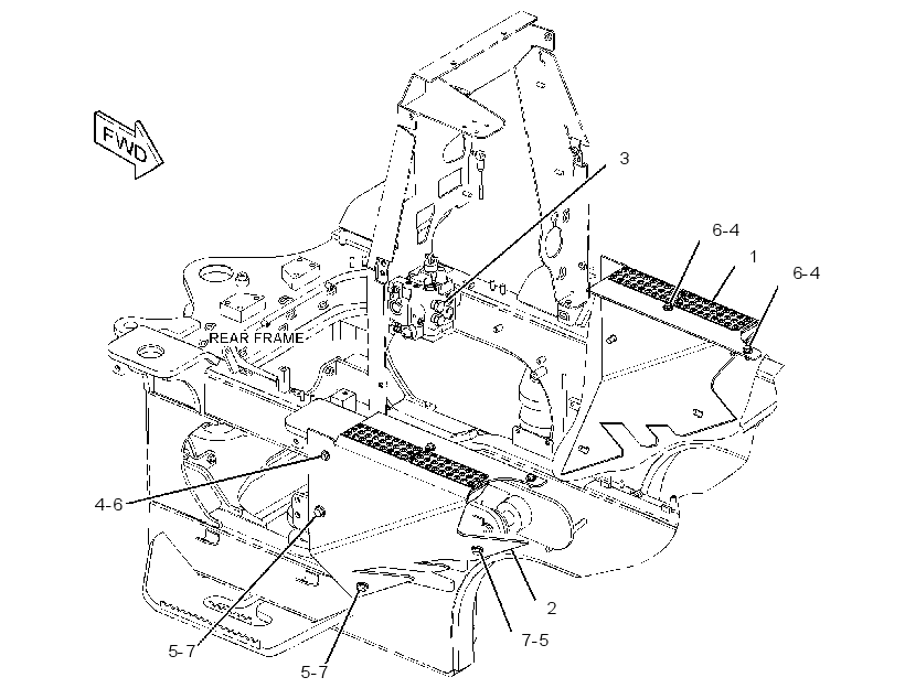 GUARD GP-FRAME 3322796 CAT