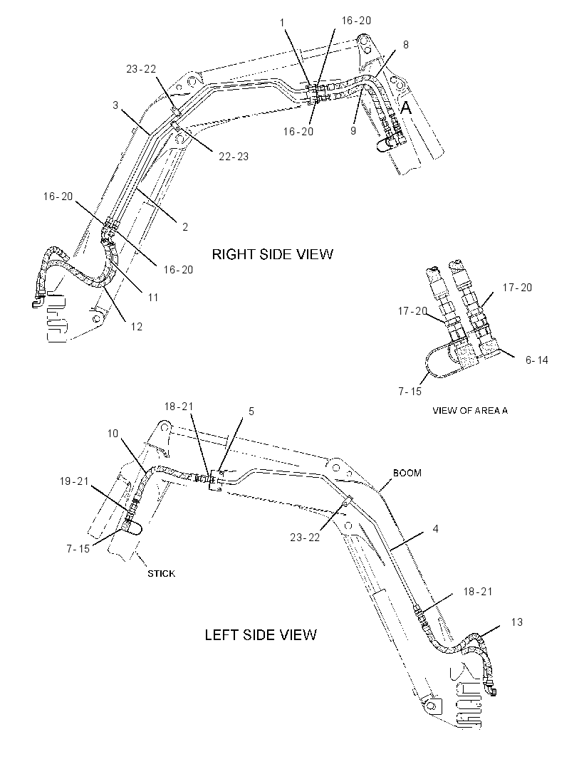 LINES GP-WORK TOOL 1475254 CAT