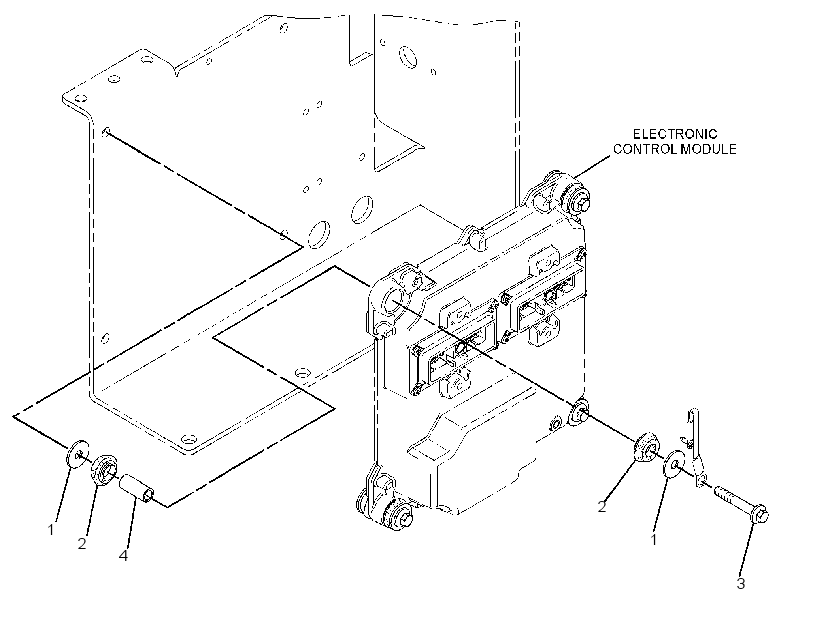 MOUNTING GP-ELECTRONIC CONTROL 3304788 CAT
