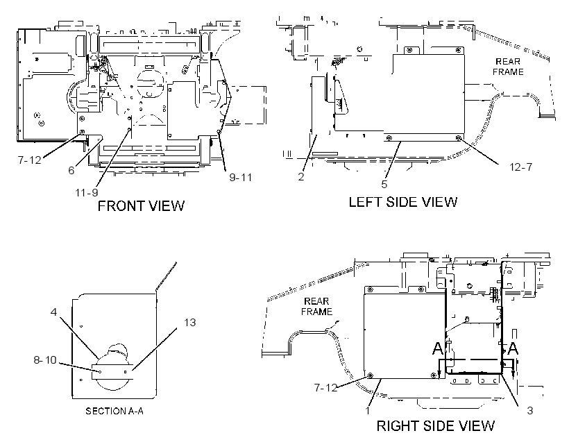 GUARD GP-HITCH & STEERING 3054312 CAT