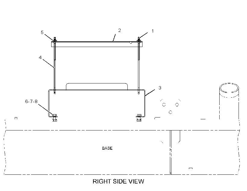 MOUNTING GP-BATTERY 3304830 CAT
