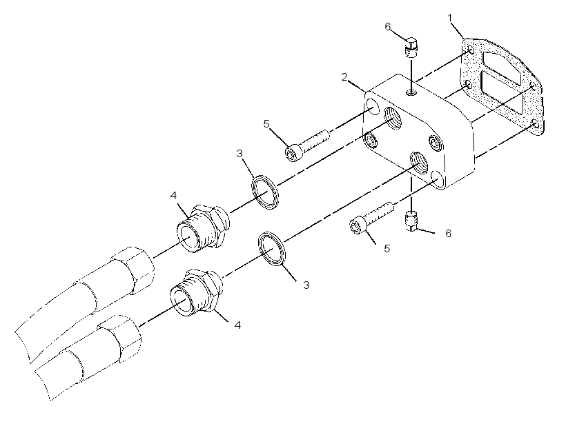SPACER GP-BLOCK 3360795 CAT
