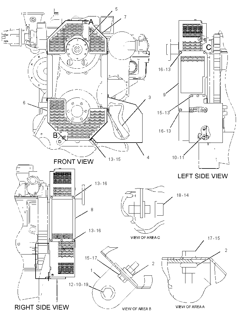 GUARD GP-PULLEY 2066067 CAT