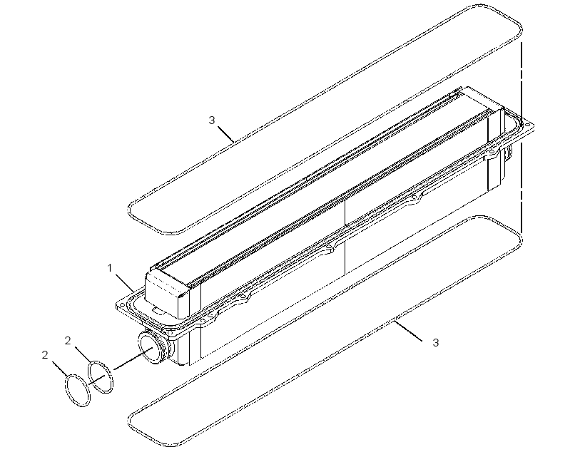 AFTERCOOLER GP-TREATED WATER 2146042 CAT