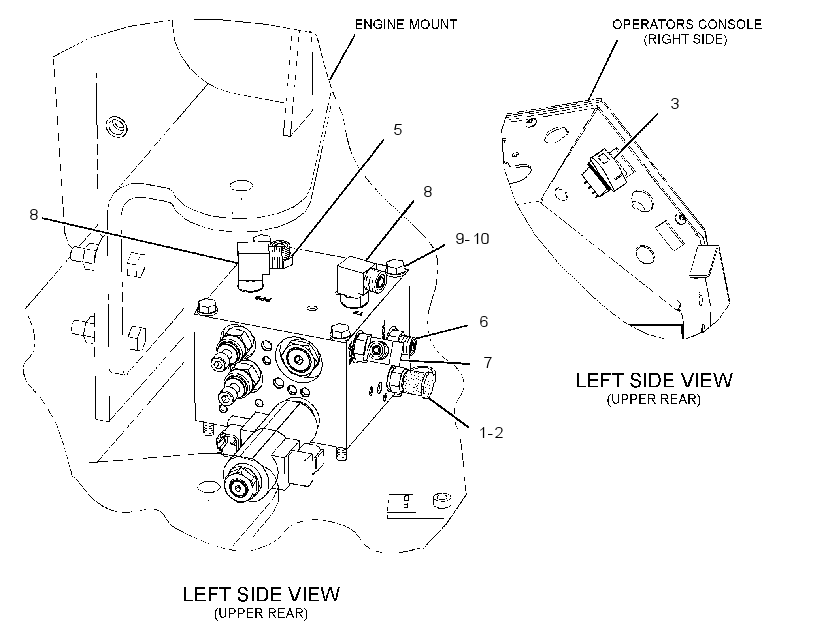 VALVE & MTG GP-SIDECUTTER 3374053 CAT