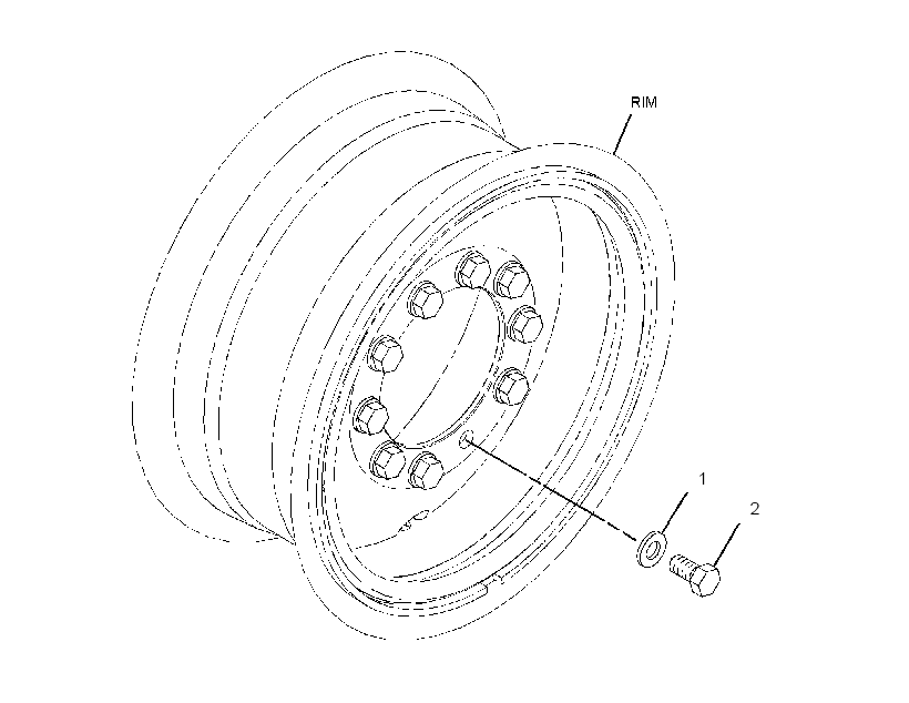 MOUNTING GP-WHEEL 3370732 CAT