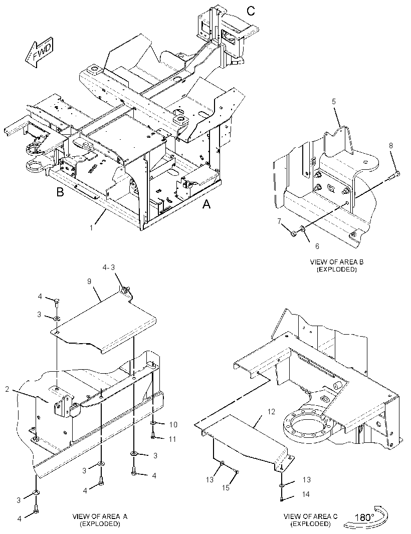 FRAME GP-MAIN 2974304 CAT