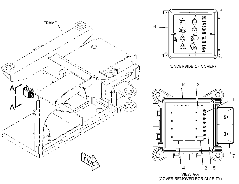 PANEL GP-RELAY 3223997 CAT