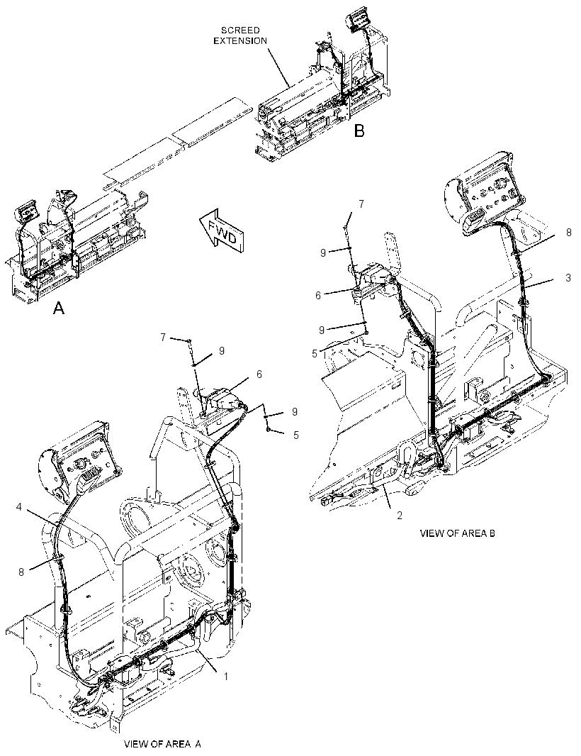 WIRING GP-SCREED HEATER 3289591 CAT