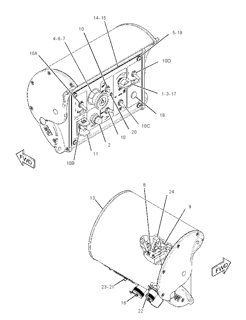 BOX GP-SCREED CONTROL 2881014 CAT