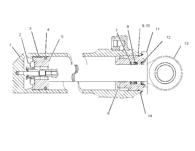 CYLINDER GP-SWING 1699531 CAT