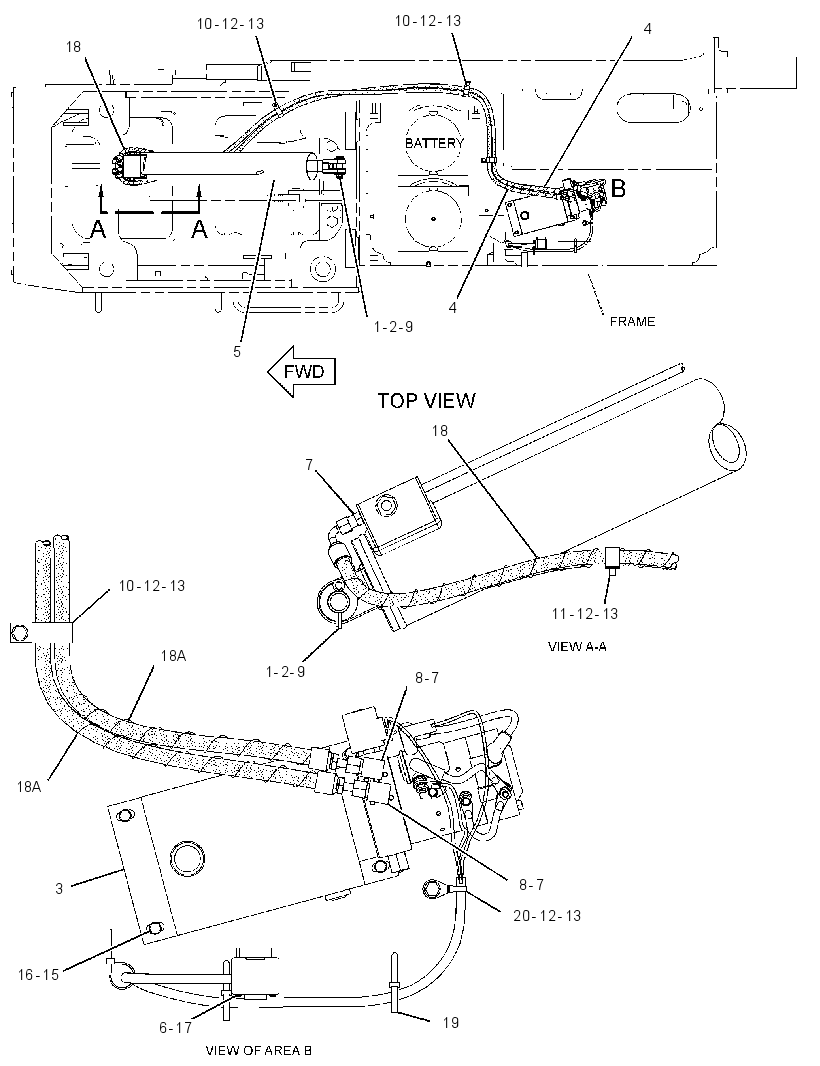 CONTROL GP-CAB TILT 2572858 CAT