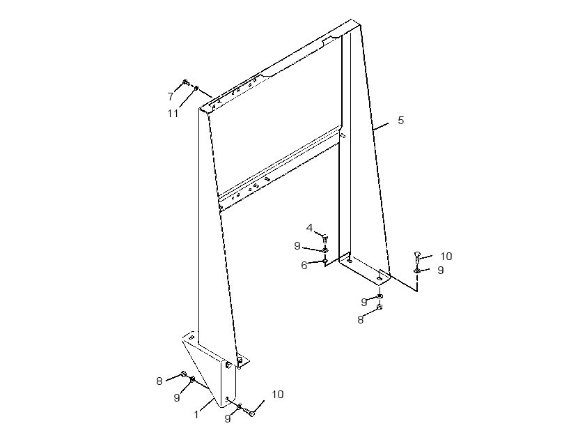 SUPPORT GP-CONTROL 2702915 CAT