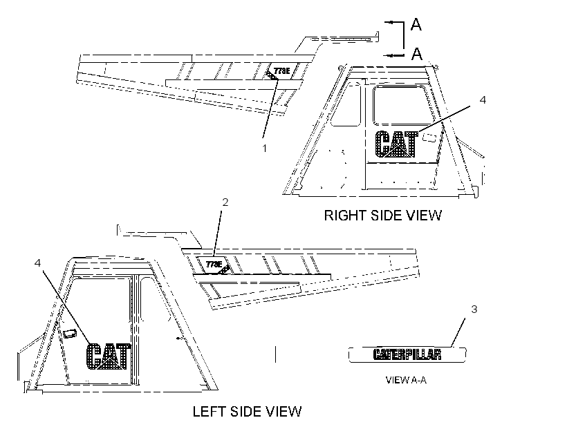 Плёнка 3234647 CAT
