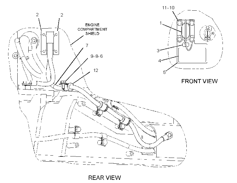 STARTING RECEPTACLE GROUP 2324557 CAT