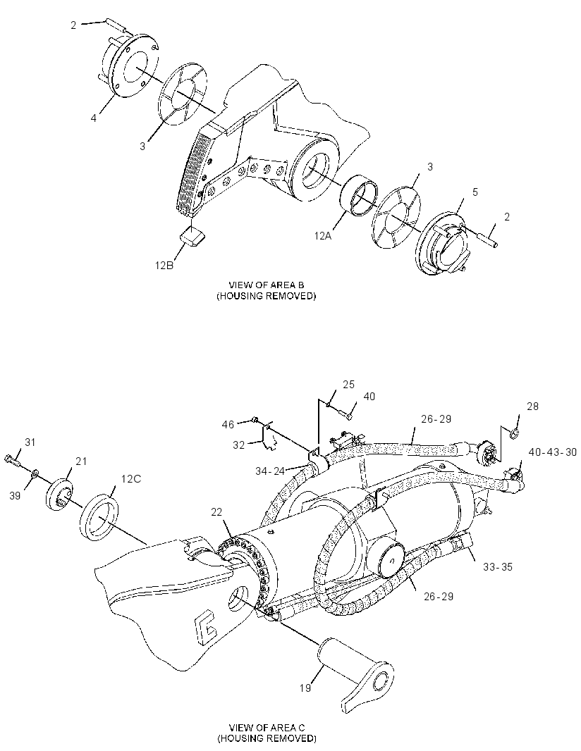 HOUSING GP-SHEAR 3102108 CAT