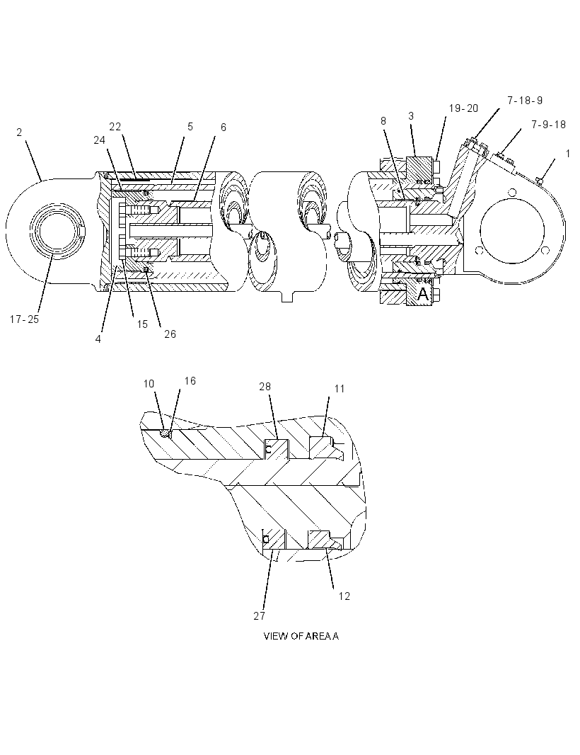 CYLINDER GP-HOIST 3000688 CAT
