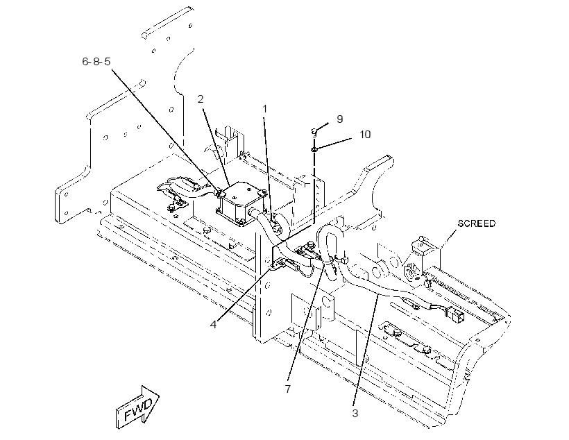 WIRING GP-SCREED HEATER 2937187 CAT