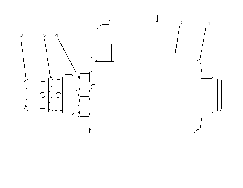 Клапан электромагнитный 2530937 CAT