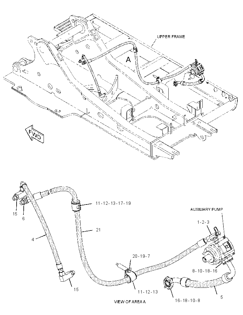Трубопроводы насоса 2750355 CAT